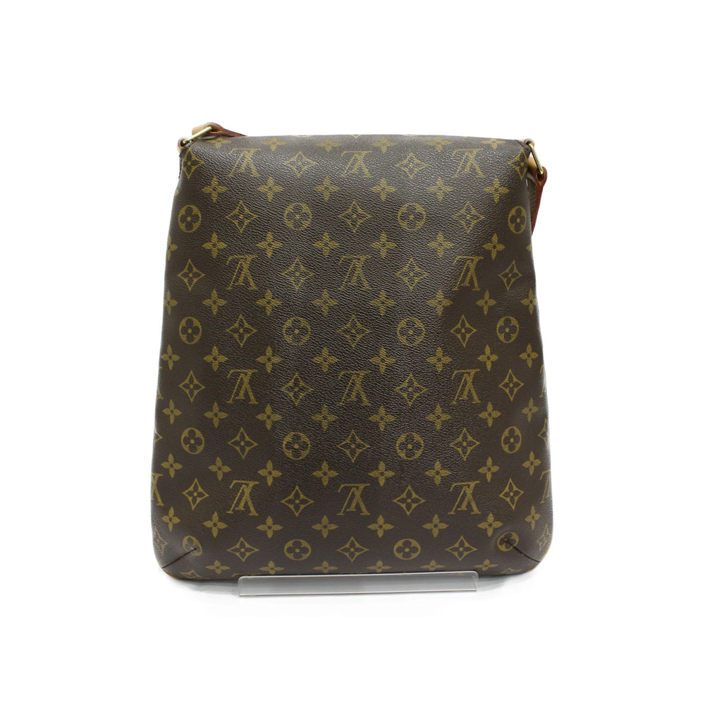 Louis Vuitton Monogram Bag Shoulder Crossbody Canvas Brown Musette